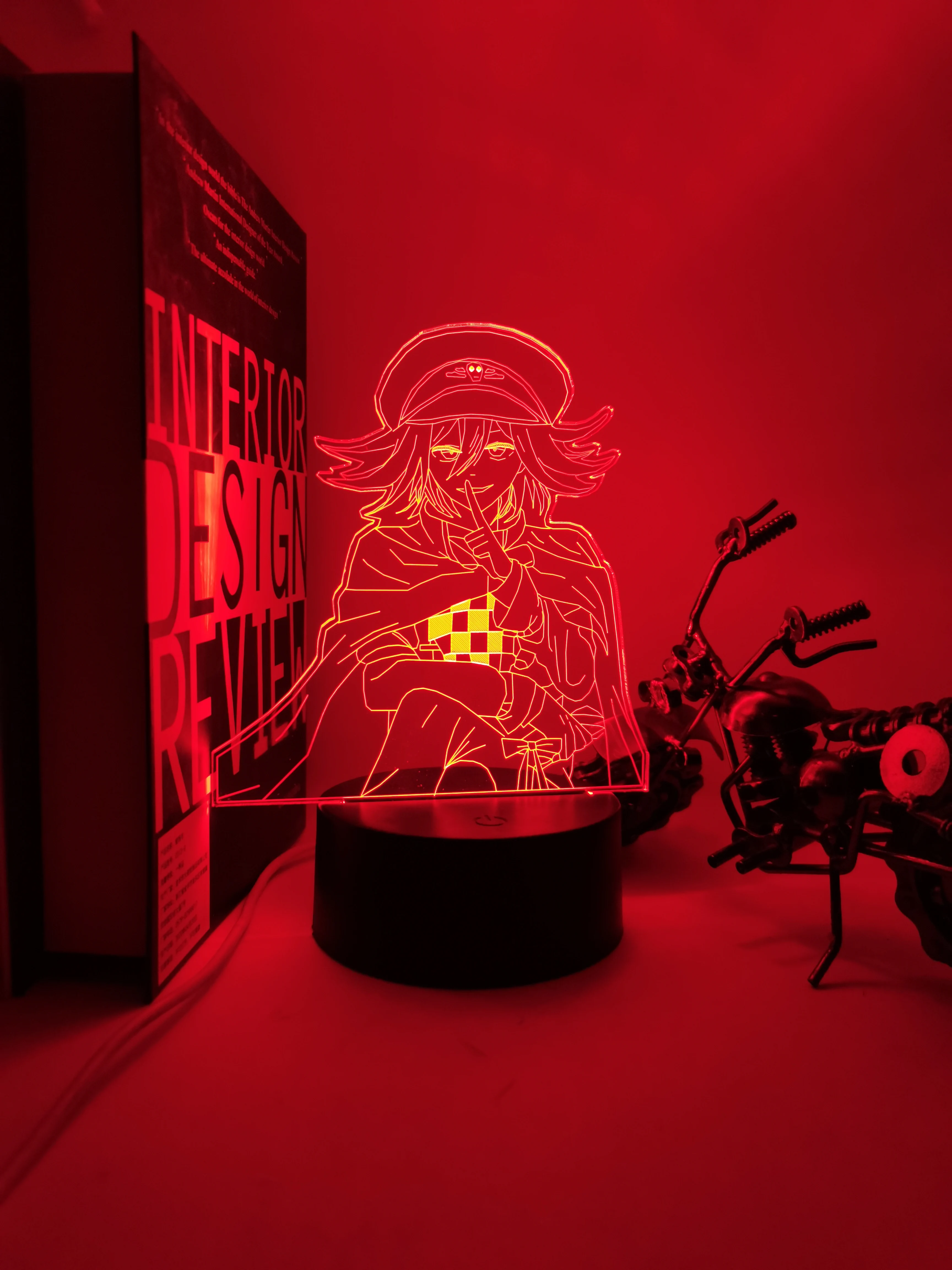 Danganronpa Led Night Light Kokichi Oma Lamp for Home Decoration Child Gift Danganronpa Acrylic Table Lamp Kokichi Oma night light lamp