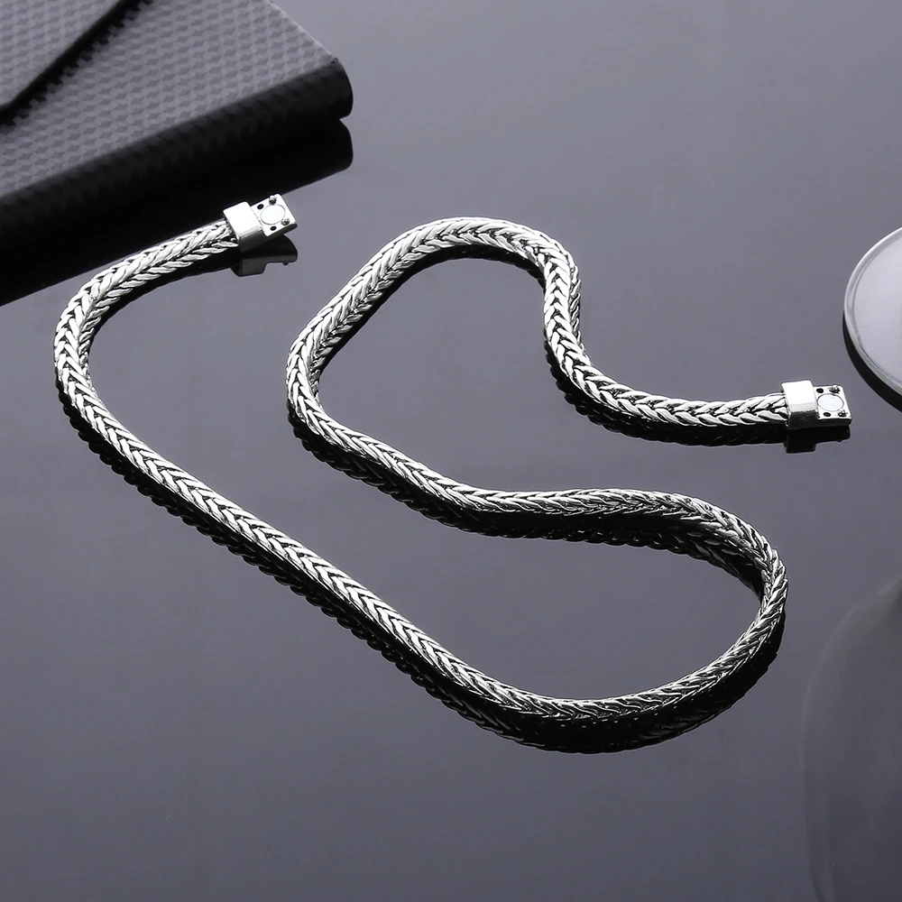 Винтажное этническое буддийское ожерелье старинное серебряное подвески Будды