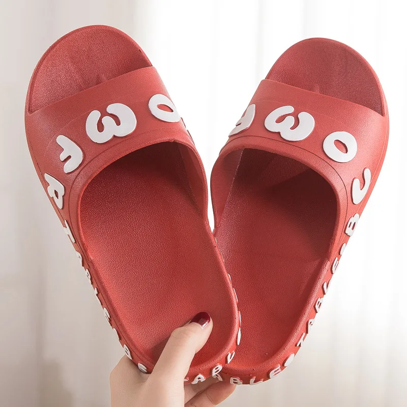 

Тапки женские летние, мягкая нескользящая подошва, для ванной и душа, для дома, всесезонные, легкие модные