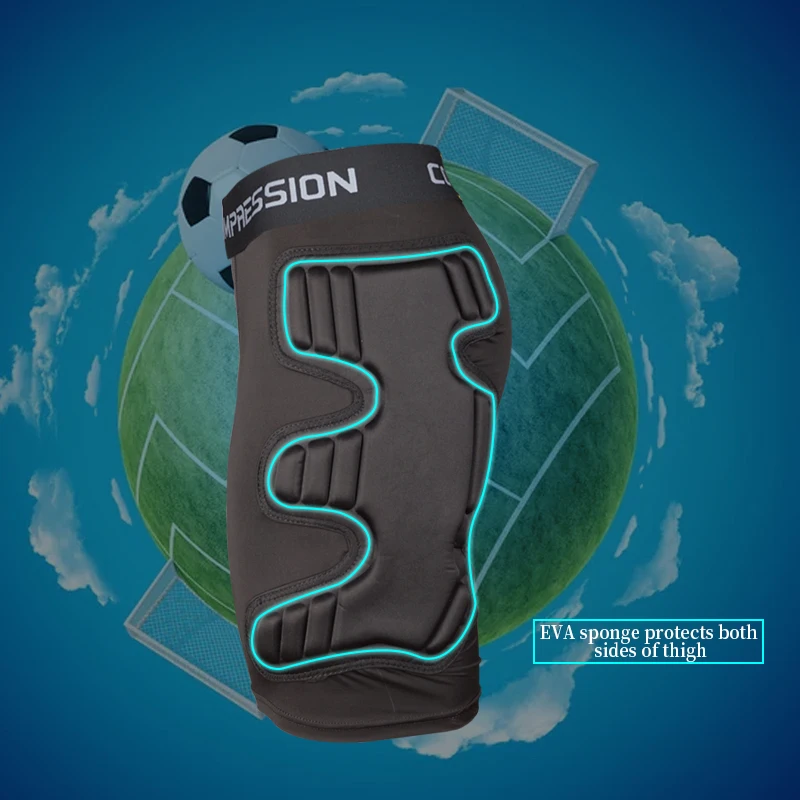 

Free Shipping new goalkeeper Uniforms soccer EVA thick sponge protective shorts training equipment protection shorts in soccer