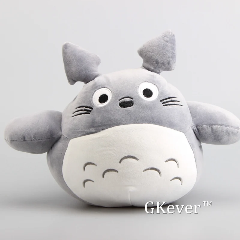 30x38cm Double-sided Totoro Transfer Fairydust Plush Toys Doll Peluche Pillow Cute Dust Elf Stuffed Women Kids Gift |