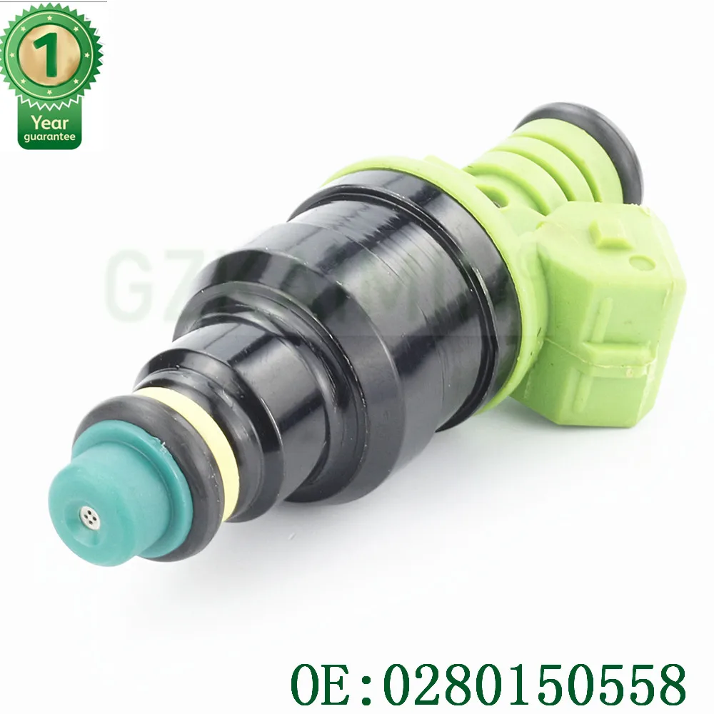 Комплект 4 OEM 0280150558 0 280 150 558 впрыскивающий клапан 42LBS 440cc мин зеленый верхний