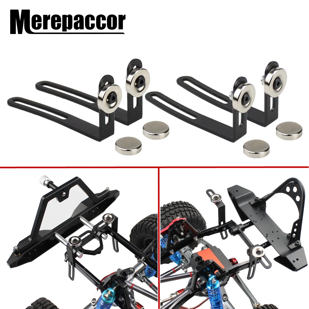 MEREPACCOR 4 шт. RC автомобильный корпус крепежная деталь корпуса металлический l