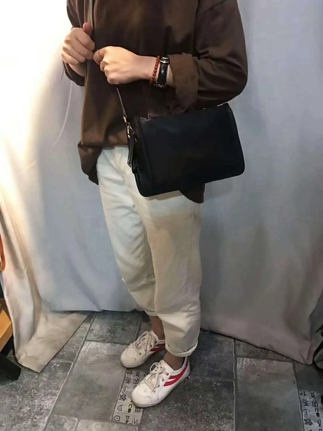 100% женская сумка через плечо из натуральной кожи Модная элегантная тоут