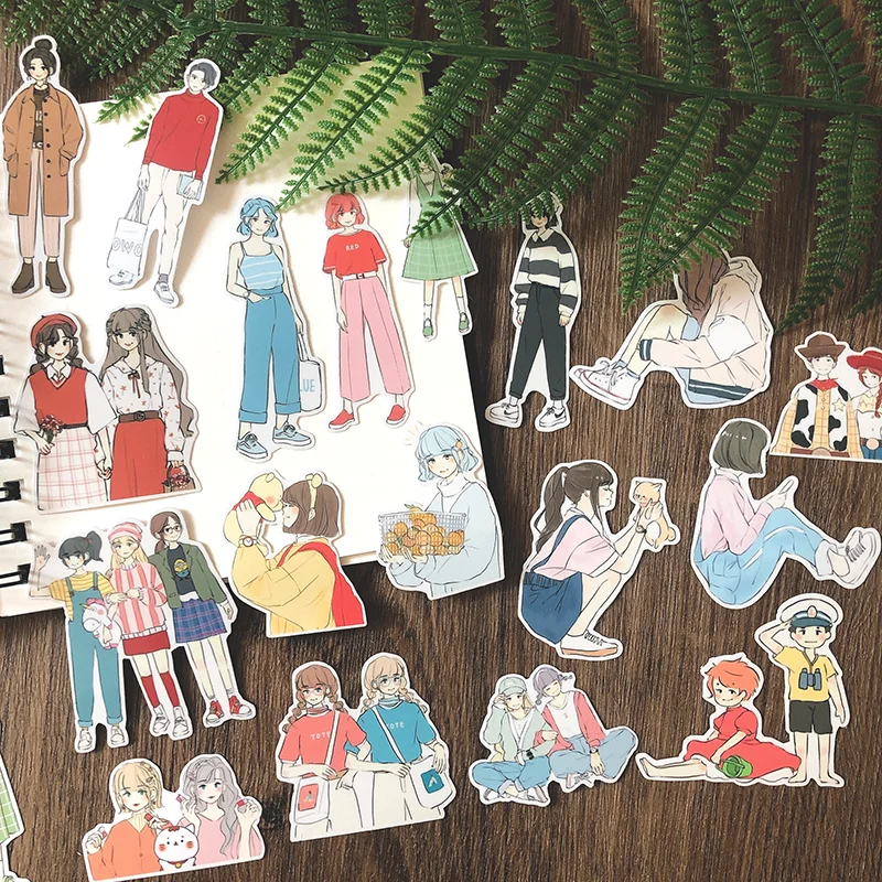 Винтажные Стикеры для девушек с изображением двора и скрапбукинга | Игрушки