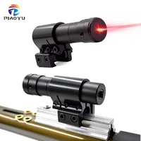 outdoor hunting tactical red dot laser sight scope adjustable fixed point laser sight for mount picatinny rifle hunting optics
