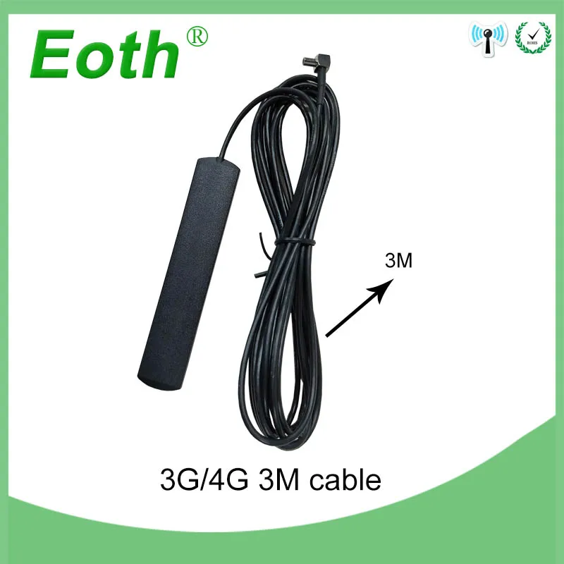 Eoth 5pcs 3G 4G lte antenna 5dbi  ts9  Connector Plug antenne router 21cm ipex 1 SMA female pigtail Extension Cable