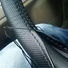 Оплетка на руль для Mitsubishi ASX Outlander, Lancer Evolution, Pajero, Eclipse, Grandis, FORTIS, 4 цвета