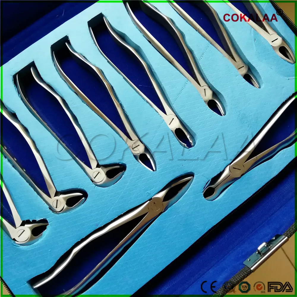 10 шт./компл. высококачественные зубные плоскогубцы Dentagra набор стоматологических