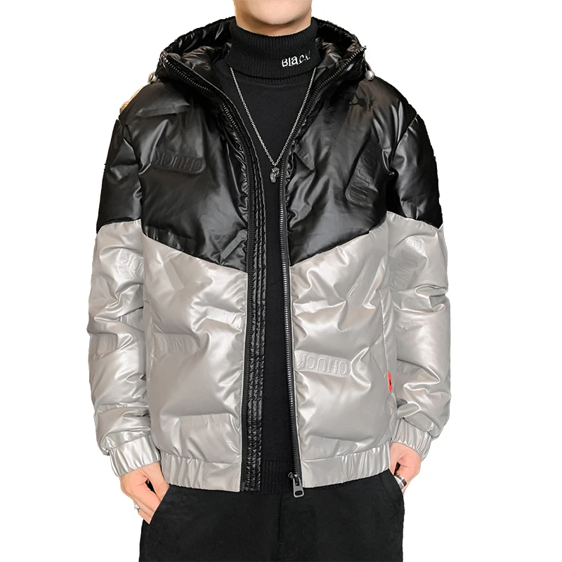 Down Jackets Men Winter Jacket Men Fashion Thick Warm Parkas Fur White Duck Down Coats Casual Man Waterproof Down Jackets M-4XL