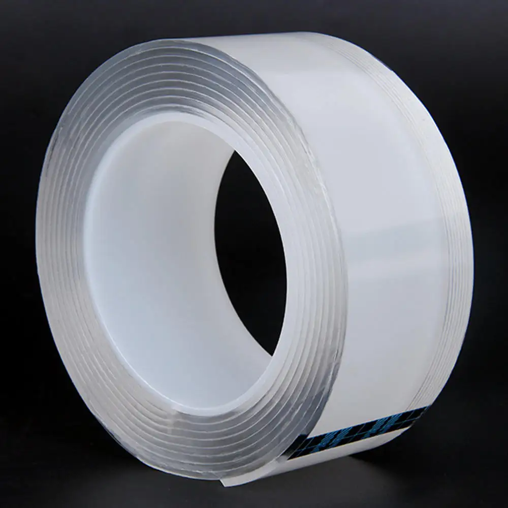 Многоразовые двухсторонние клейкие бесследные ленты съемный стикер моющиеся