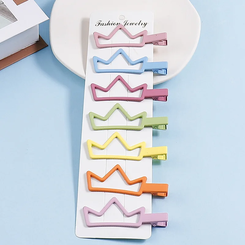 7 шт./компл. металлическая заколка для волос Duckbill новые летние заколки женщин и