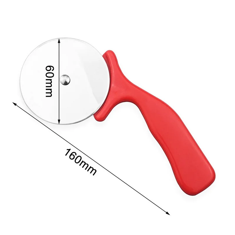 Поликарбонатный нож для пиццы из нержавеющей стали колесо резки торта