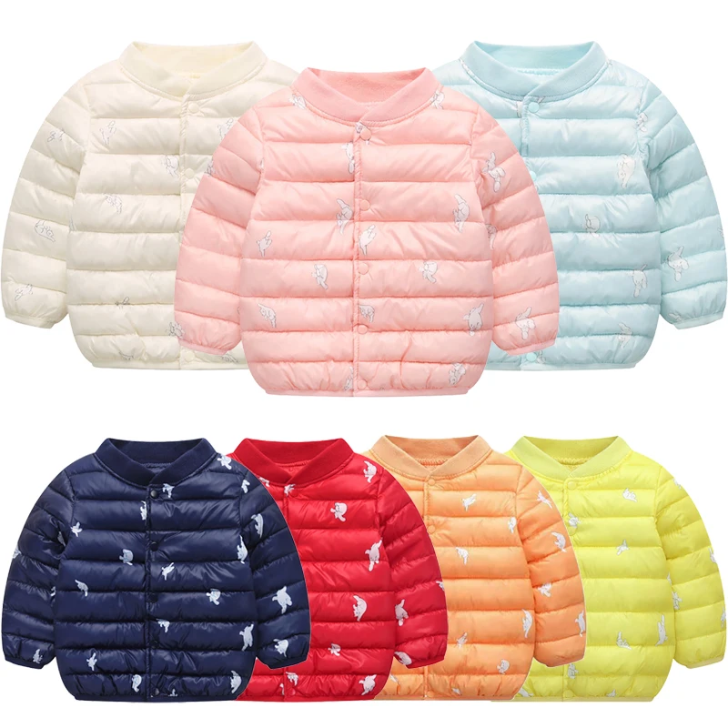 

2021 Children Outerwear Coat Autumn Winter Girls Down Jackets Baby Boys Girls Cardigan Jacket Toddler Warm Coats Kids Clothing