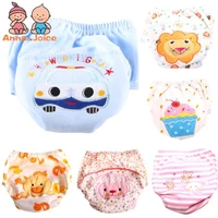 1pclot baby diaper reusable nappy baby training pants washable diapers cotton learning pants kids wear