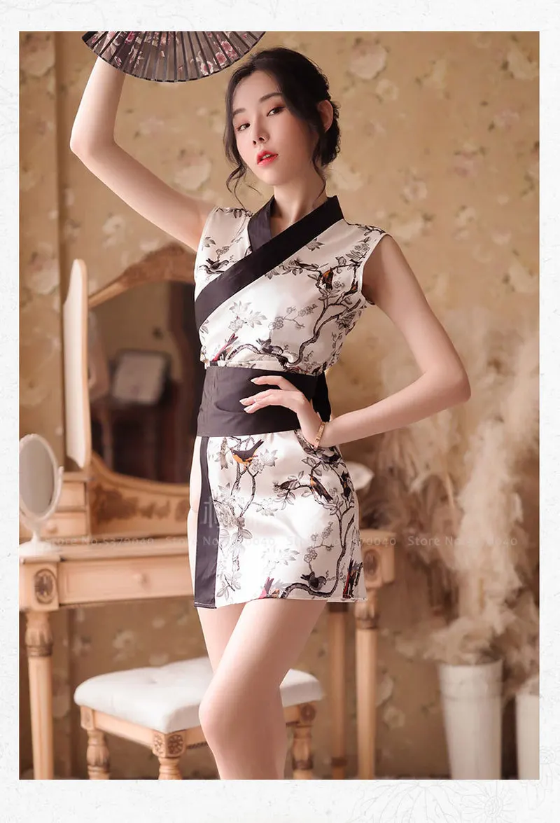 Карнавальные вечерние платья Qipao женские японские кимоно юката халаты китайское