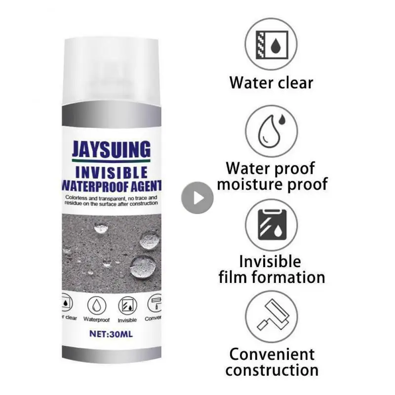 

New Anti Leaking Sealant Spray Coating Liquid Waterproof Strong Adhesion Spray Leak Water Leak Repair Sealant Plug Hardware