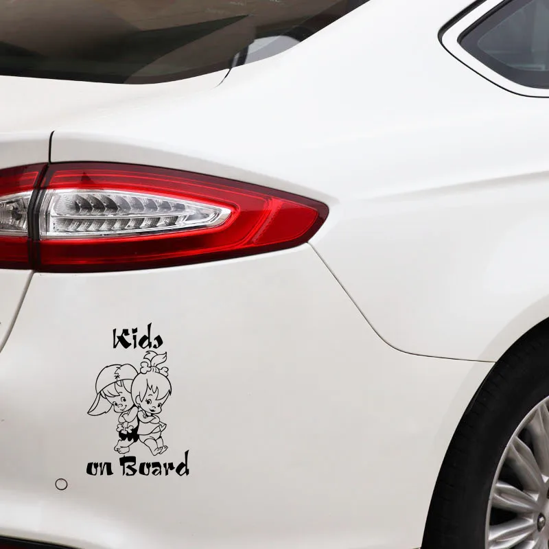 

Car Stickers, Motorcycle Decals KIDS ON BOARD Decorative Accessories,to Cover Scratches Sunscreen Waterproof PVC.19cm * 13cm