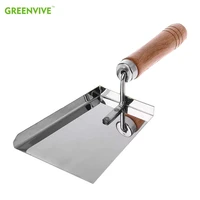 stainless steel wood handle cleaning beehive shovel beekeeping clean tool scoop 3 15in 7 87in honey shovel