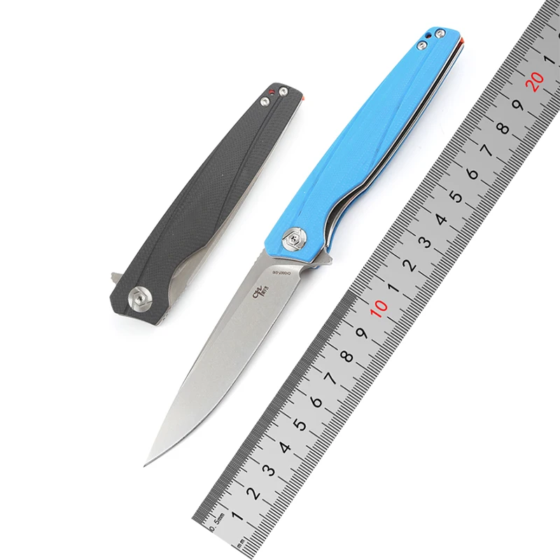 

CH original 3007 Flipper folding knife D2 Blade ball bearings G10 handle camping pocket outdoor folding knife EDC tools