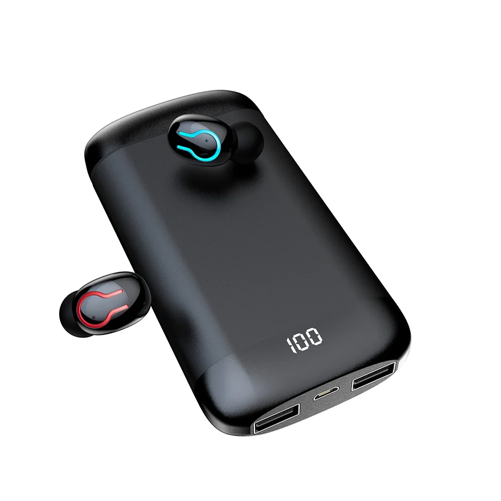 Q66 Беспроводной V5.0 Bluetooth наушники HD стерео спортивные Водонепроницаемый