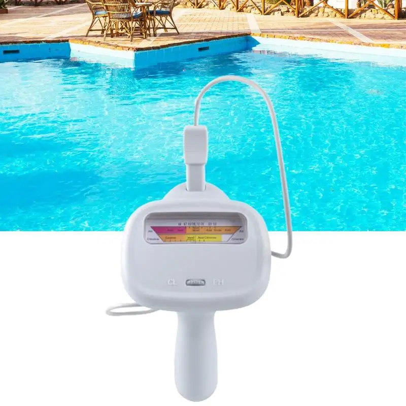 

2Pcs PH & Chlorine Water Quality CL Tester Portable Spa Meter Analytical Pool Digital Tools