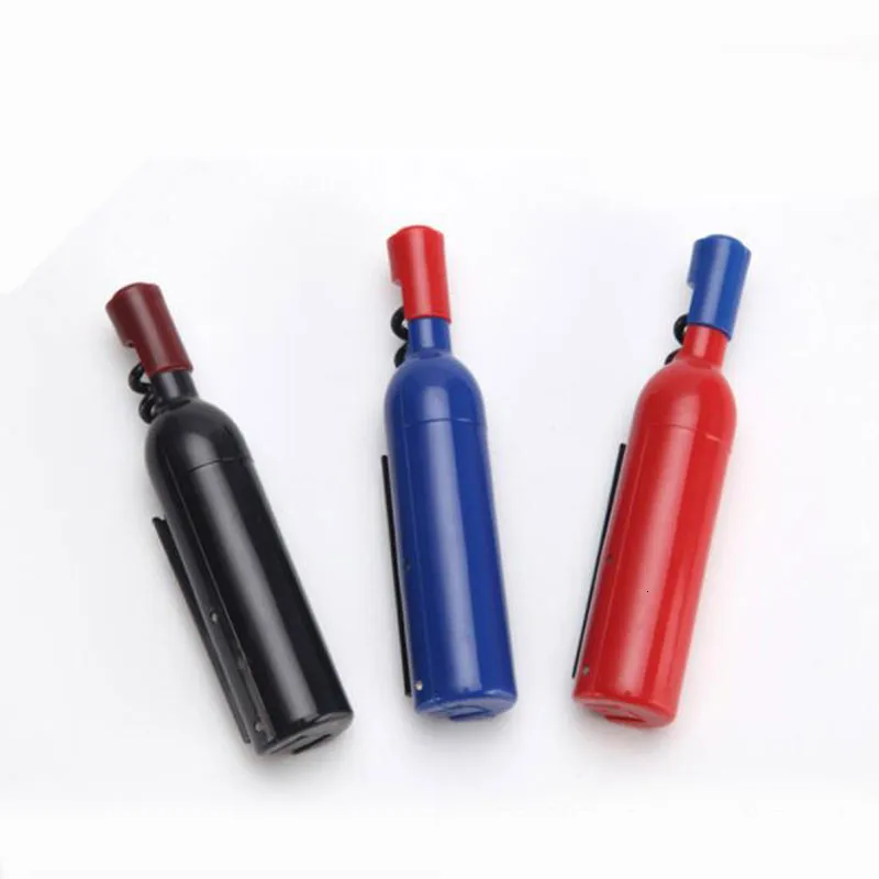 Оригинальная открывалка для красного вина в форме бутылки из нержавеющей стали с