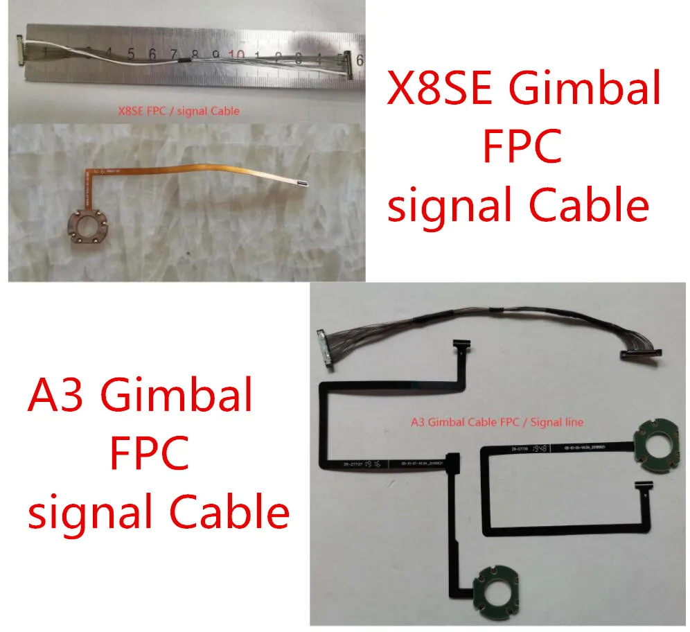 

X8SE X8 SE / A3 Drone RC Quadcopter spare parts Gimbal PTZ camera cable FPC / signal Cable