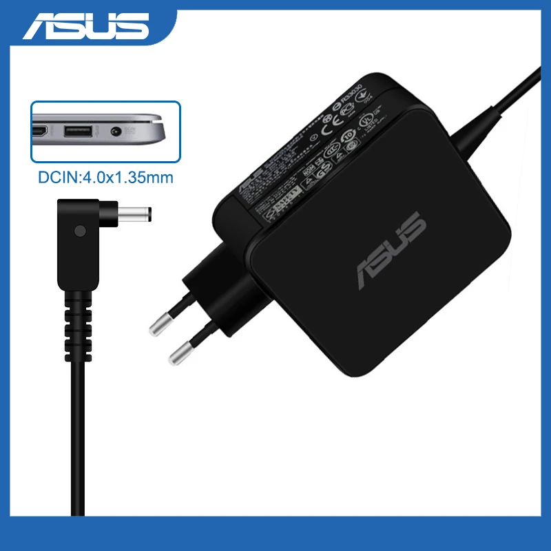 Зарядное устройство для Asus FL5900U U3000 U4000U A556U A456U UX305 U303L R540U A480U S410U S4000V 4 0x1 35