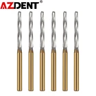 FG Zekrya карбидные вольфрамовые костные резаки, Буры, сверло для высокоскоростного наконечника с 6 зеркальными зубьями