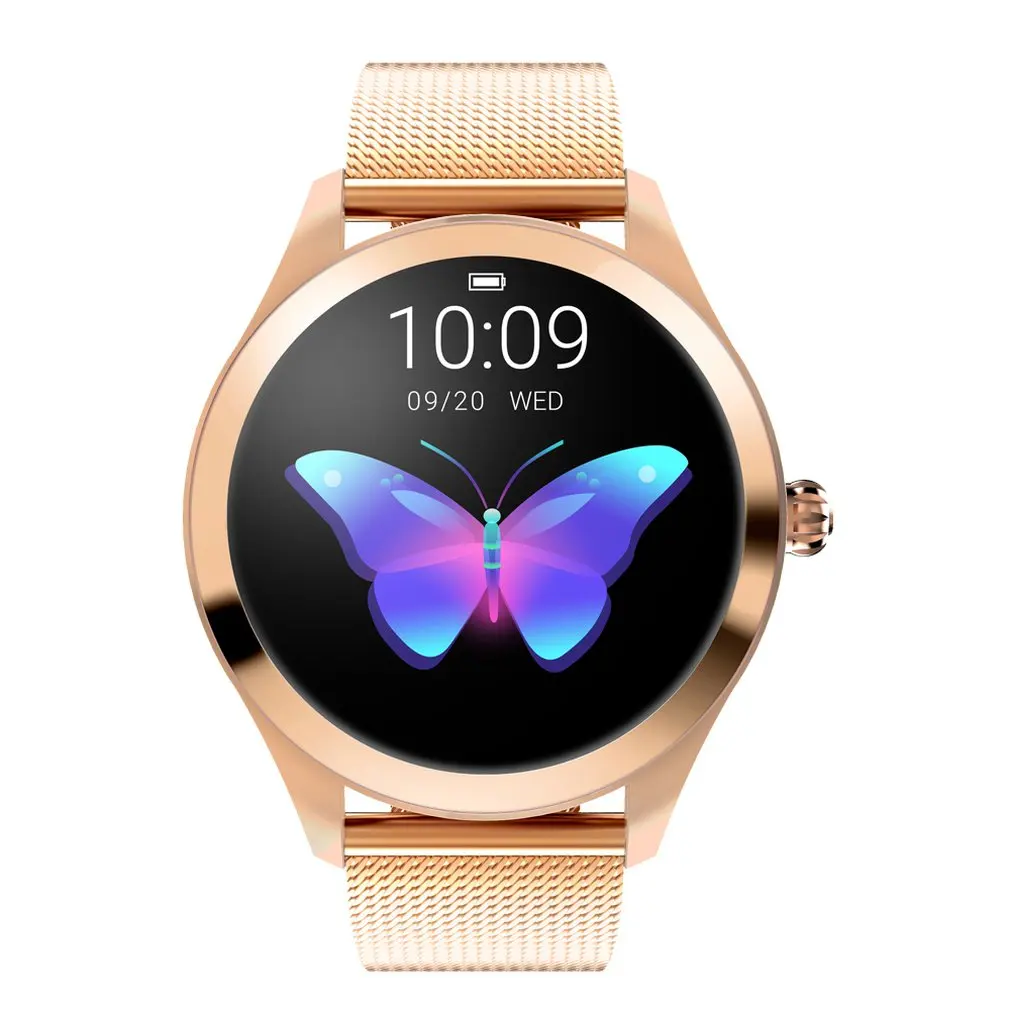 

KW10 Smart Watch Women 2018 IP68 Waterproof Heart Rate Monitoring Bluetooth for Android IOS Fitness Bracelet Smartwatch on Wrist