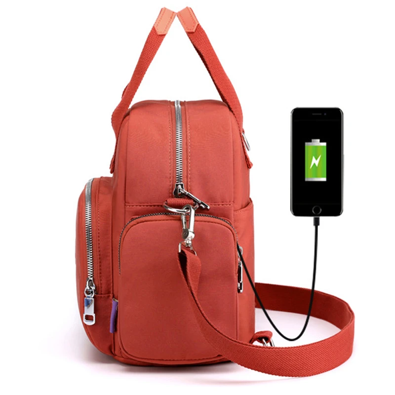 Модный водонепроницаемый рюкзак Портативная сумка для детских подгузников