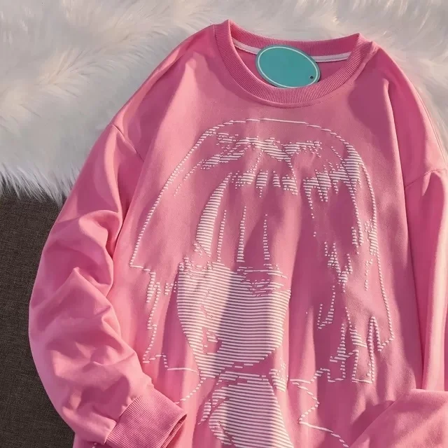 Стильный мягкий двухмерный свитер для девочек с аниме | Женская одежда