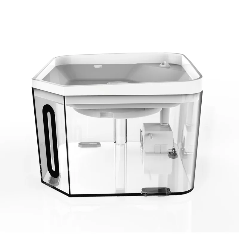 

2L Автоматическая кошачья Бесшумная электрическая фонтанная кормушка для воды, миска для собак, кошек, дозатор для напитков с фильтром