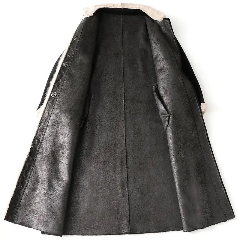 

2020 Winter Clothes Women Real Fur Coat Stitched Mink Fur Turn Down Collar Women's Coats Natural Sheepskin Female Winter Outfit