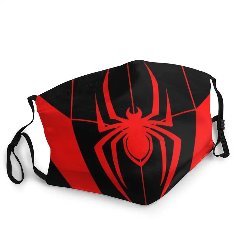 

Reusable Cute Spider Mask for Face Animal Anti Haze Dust Protection Cover Mask Respirator Muffle