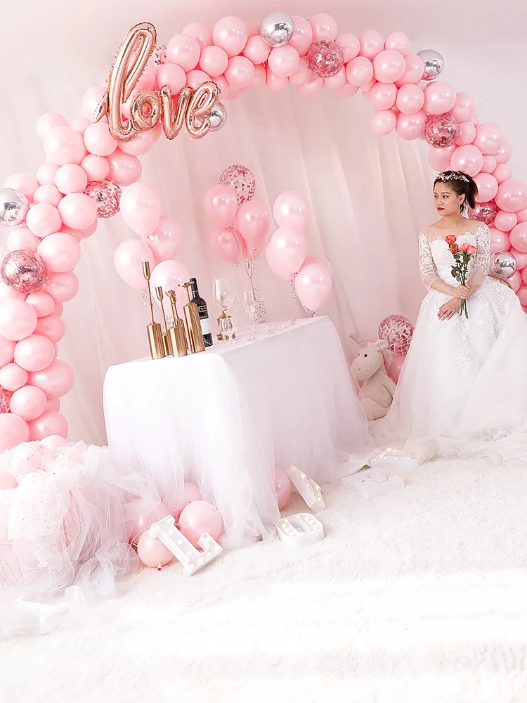 Свадебные Воздушные шары украшения арки Свадьба открытие День рождения