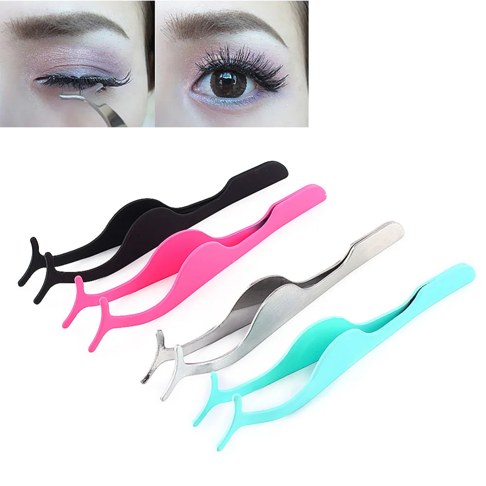 Инструмент пинцеты для накладных ресниц аппликатор Щипцы завивки и наращивания
