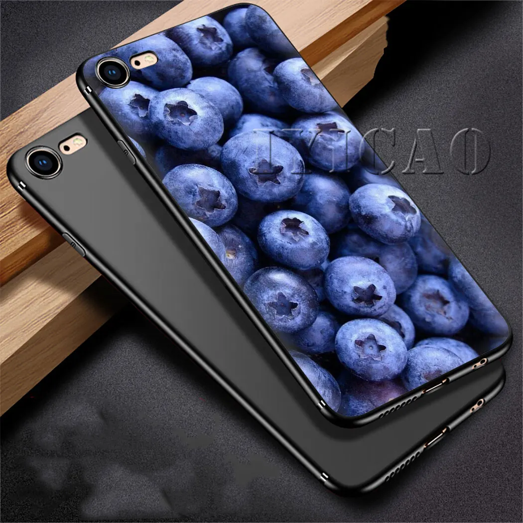 IYICAO симпатичный фруктовый лимонный Мягкий силиконовый чехол для iPhone 10 8 7 6 6S Plus 5 5S