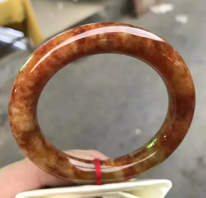 Сертифицированный (класс А) 100% натуральный зеленый нефритовый браслет из нефрита