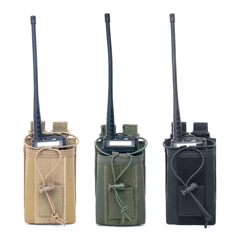 

Outdoor Molle Radio Pouch for Military Use Walkie-Talkie Case Holder Tactical Molle Walkie-talkie Pouch Interphone Storage Bag