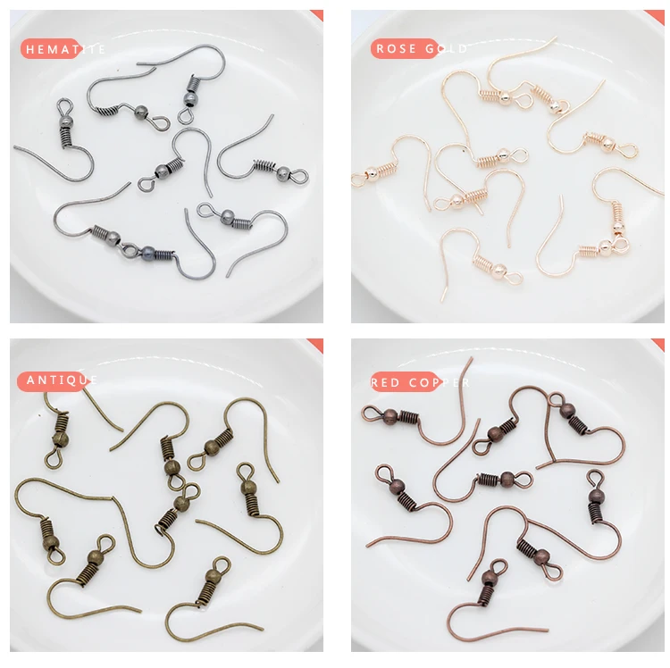 100p 18 мм фурнитура для сережек застежки крючки ювелирных изделий основы серег