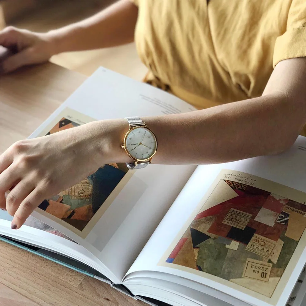 

Women Watches Luxury Skagen SKW2702 Lady Wrist watch Quartz Clock Women Fashion Wristwatches