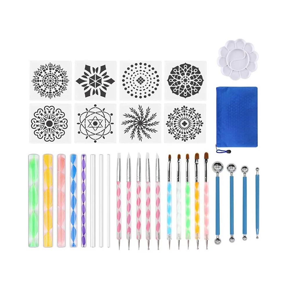 32 шт./компл. набор инструментов для рисования мандалы сделай сам камней и точек