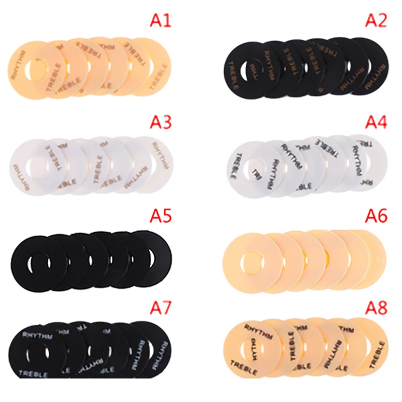 Горячая Распродажа 6 шт./лот гитарный переключатель пластина ритм кольцо шайбы