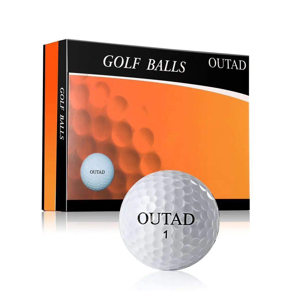 

BIG SALE!12pcs Practice Safe Non-toxic Ultra-light Synthetic Rubber Golf Balls for Indoor Outdoor Practice Match