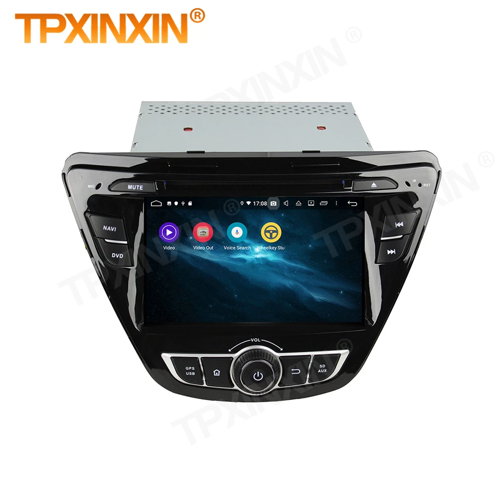 

Wireless Carplay 2 Din Car Android 10 Stereo Receiver For Hyunda Elantra 2014 Video Radio Audio Recorder Head Unit Player Screen