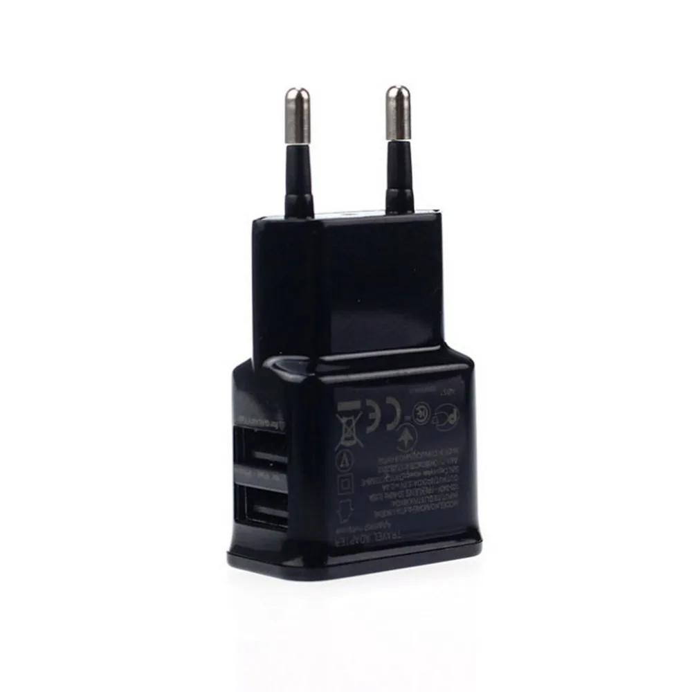 

2A Dual 2Ports USB EU Home Travel Wall Charger Adapter for Samsung for Phone for HTC for MOTO Perfect