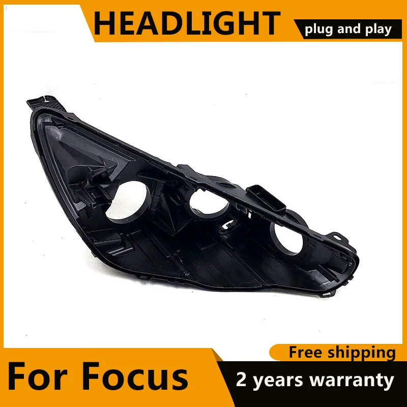 Автомобильный Стайлинг для Ford focus 2015-2017 задняя крышка фары пластиковая новой