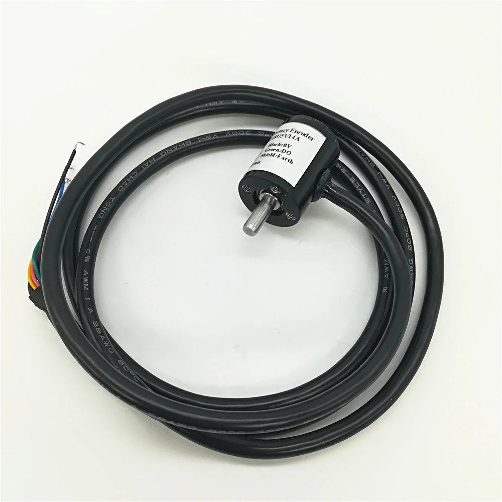 

Absolute hall angle sensor HAE18U3.3V12A1 360 degree measure SSI output 4096ppr 1m cable length